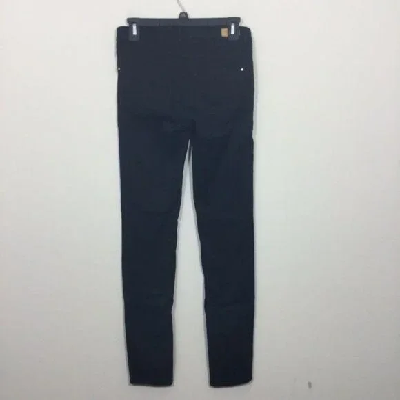 Zara Trafaluc Jeans Women Size 4 Black‎ Skinny Low Rise Stretch Jeans - Picture 3 of 3